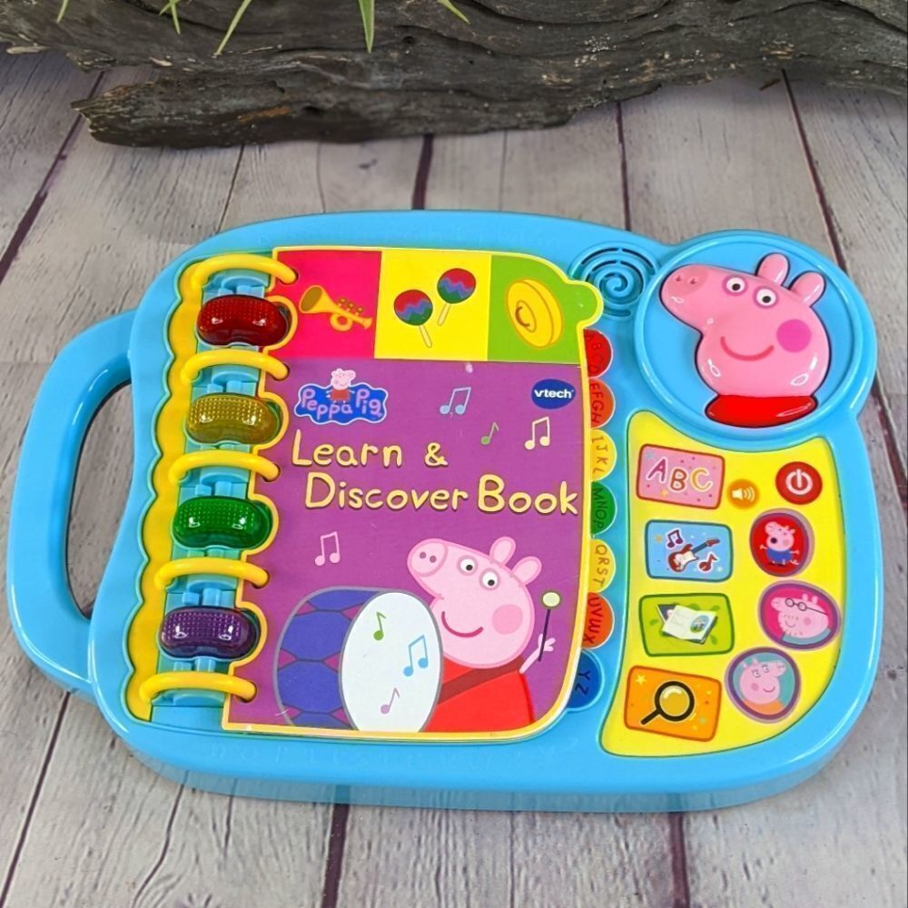 Vtech® Peppa Pig Learn & Discover Book - Picture 1 of 5